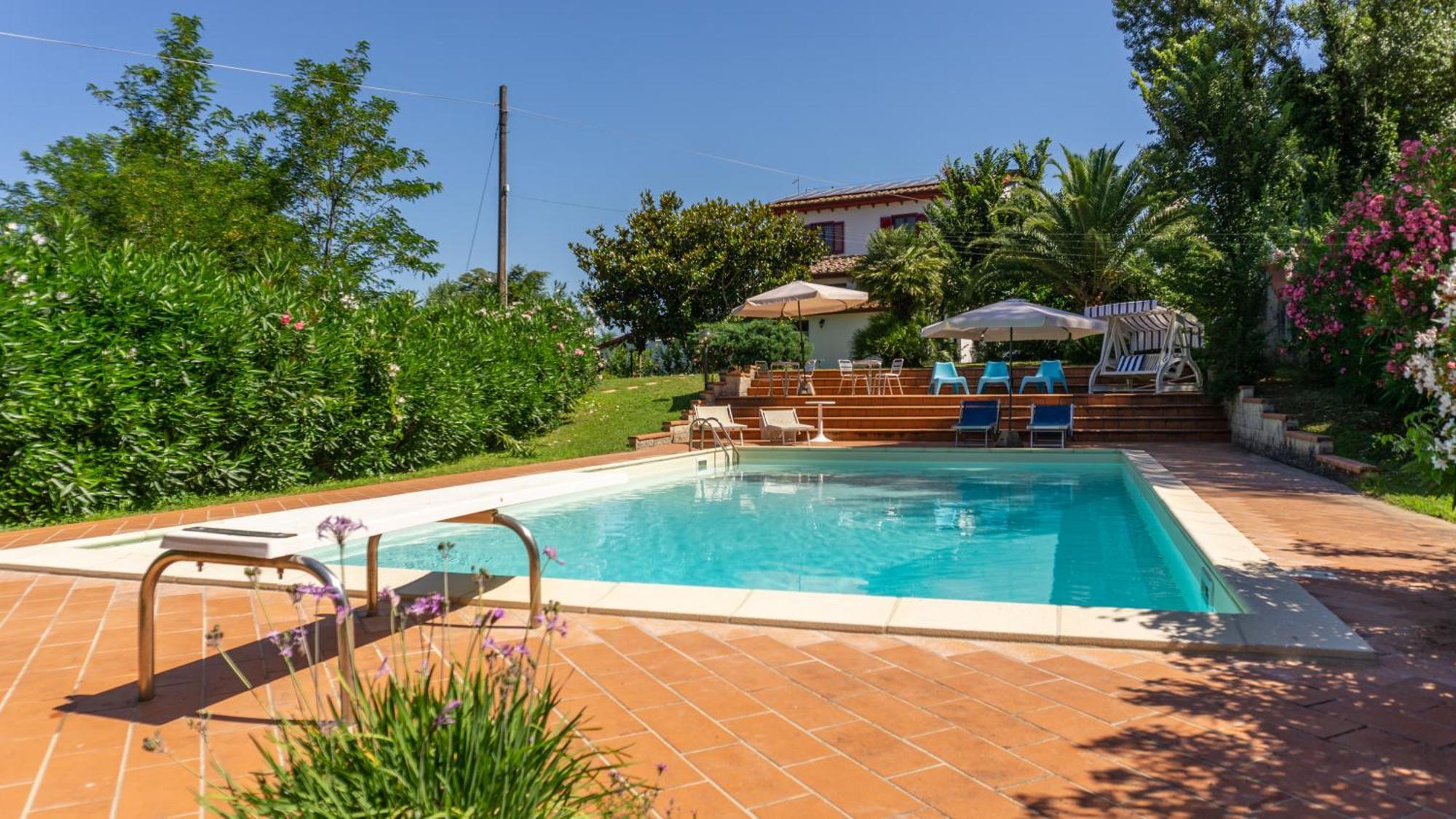 Villa Nerone B&B 로렌자나 외부 사진